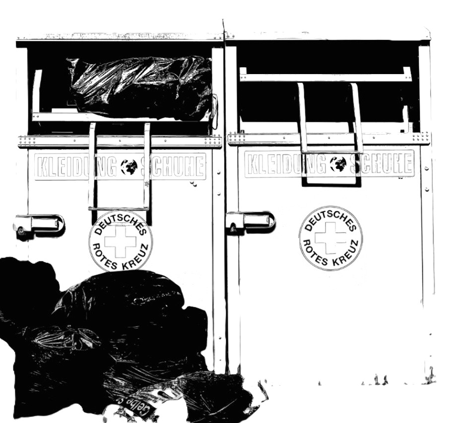 Kleidercontainer werden zu Müllschluckern ... DRK Staffort stellt Sammlung ein